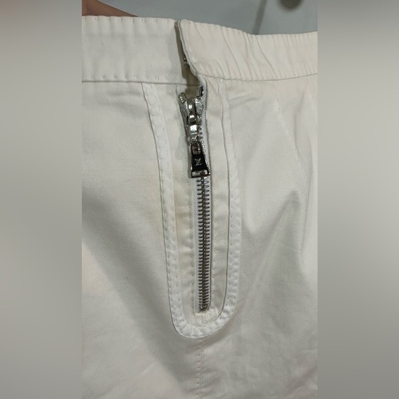 Louis Vuitton White Cotton Silk Lined Skirt FR 38 (US 6) - Picture 12 of 14
